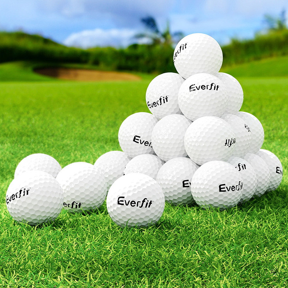 Everfit 24pcs Golf Ball Set Reusable Distance Golf Balls Practice Training-Sports & Fitness > Golf > Golf Training Aids-PEROZ Accessories