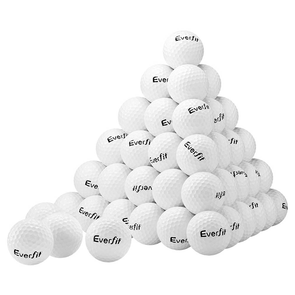 Everfit 60pcs Golf Ball Set Reusable Distance Golf Balls Practice Training-Sports & Fitness > Golf > Golf Training Aids-PEROZ Accessories