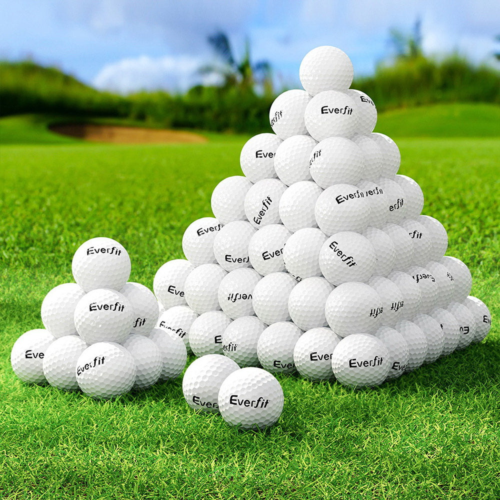 Everfit 96pcs Golf Ball Set Reusable Distance Golf Balls Practice Training-Sports & Fitness > Golf > Golf Training Aids-PEROZ Accessories