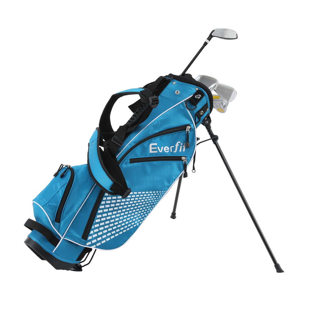 Everfit Golf Clubs Set Junior Right Handed Golf Wedges Iron Golf Stand Bag-Sports & Fitness > Golf > Golf Accessories-PEROZ Accessories