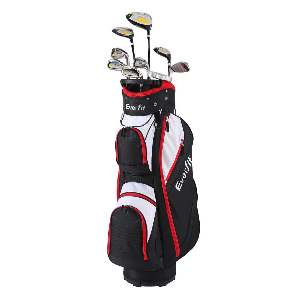 Everfit Golf Clubs Set Men Right Handed Golf Wedges Alloy Driver Golf Stand Bag-Sports & Fitness > Golf > Golf Accessories-PEROZ Accessories
