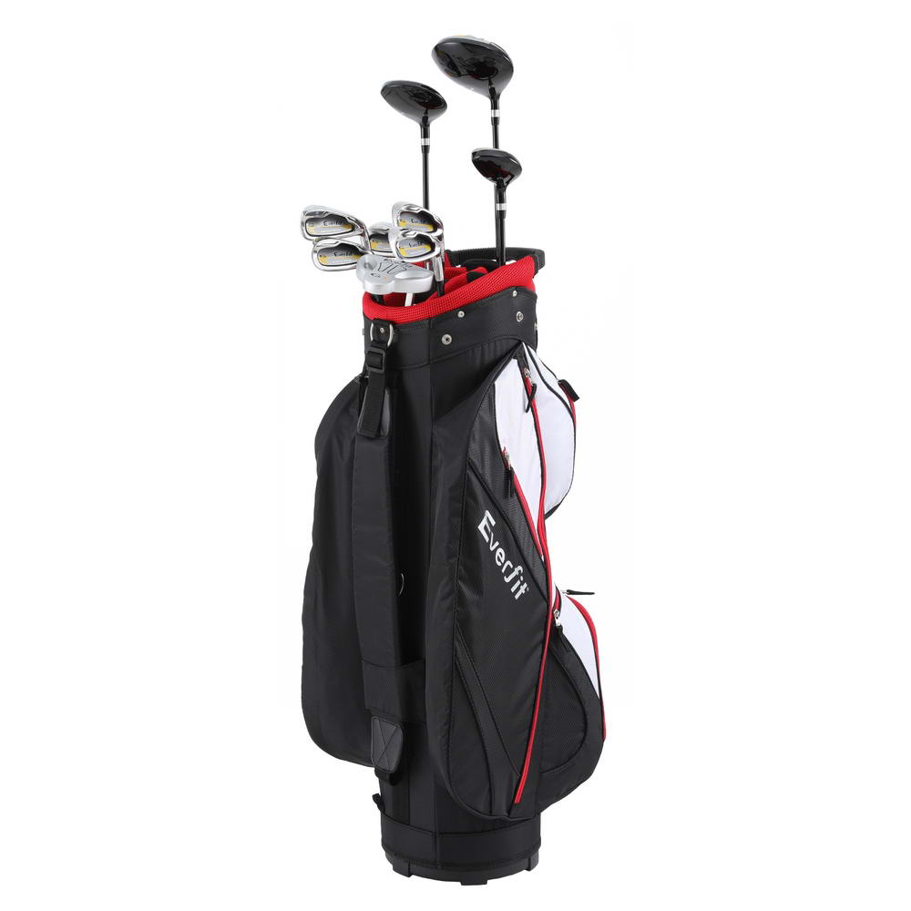 Everfit Golf Clubs Set Men Right Handed Golf Wedges Alloy Driver Golf Stand Bag-Sports & Fitness > Golf > Golf Accessories-PEROZ Accessories