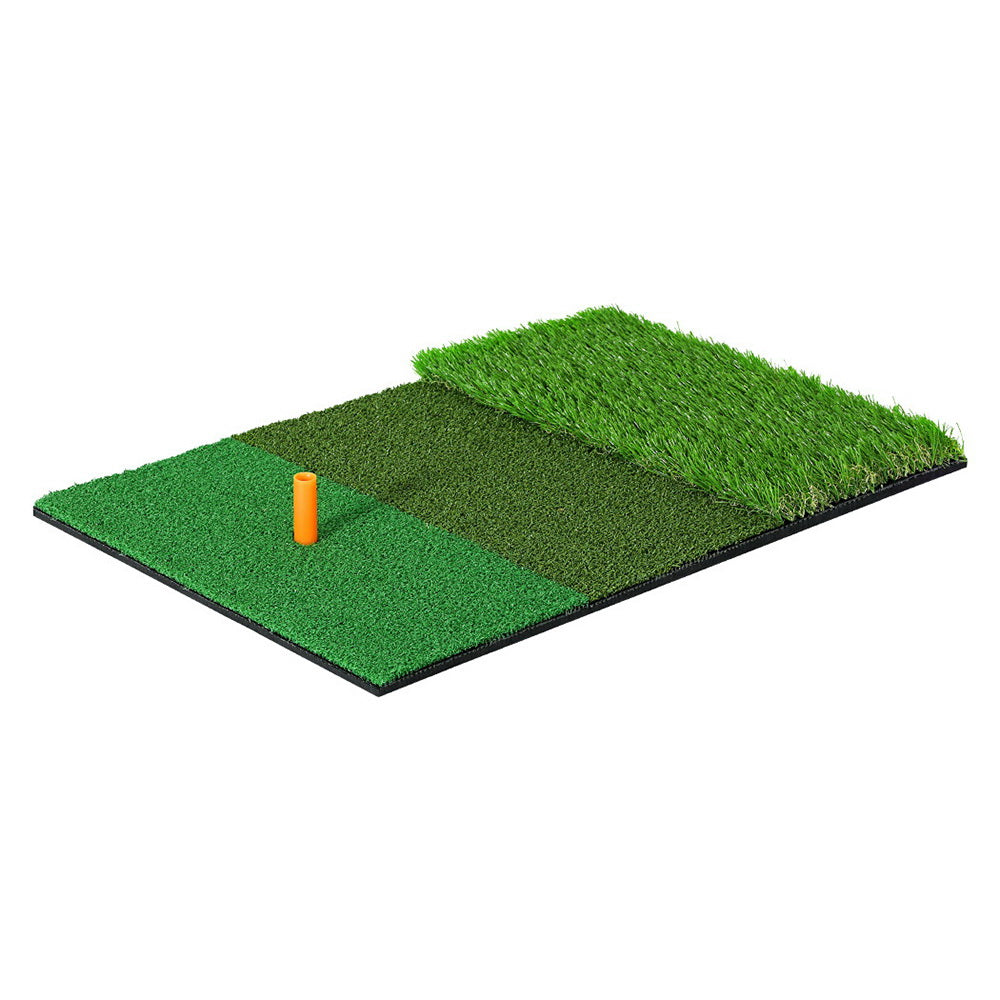 Everfit Golf Hitting Mat Portable Driving Range Practice Training Aid 3 in 1-Sports & Fitness > Golf > Golf Training Aids-PEROZ Accessories