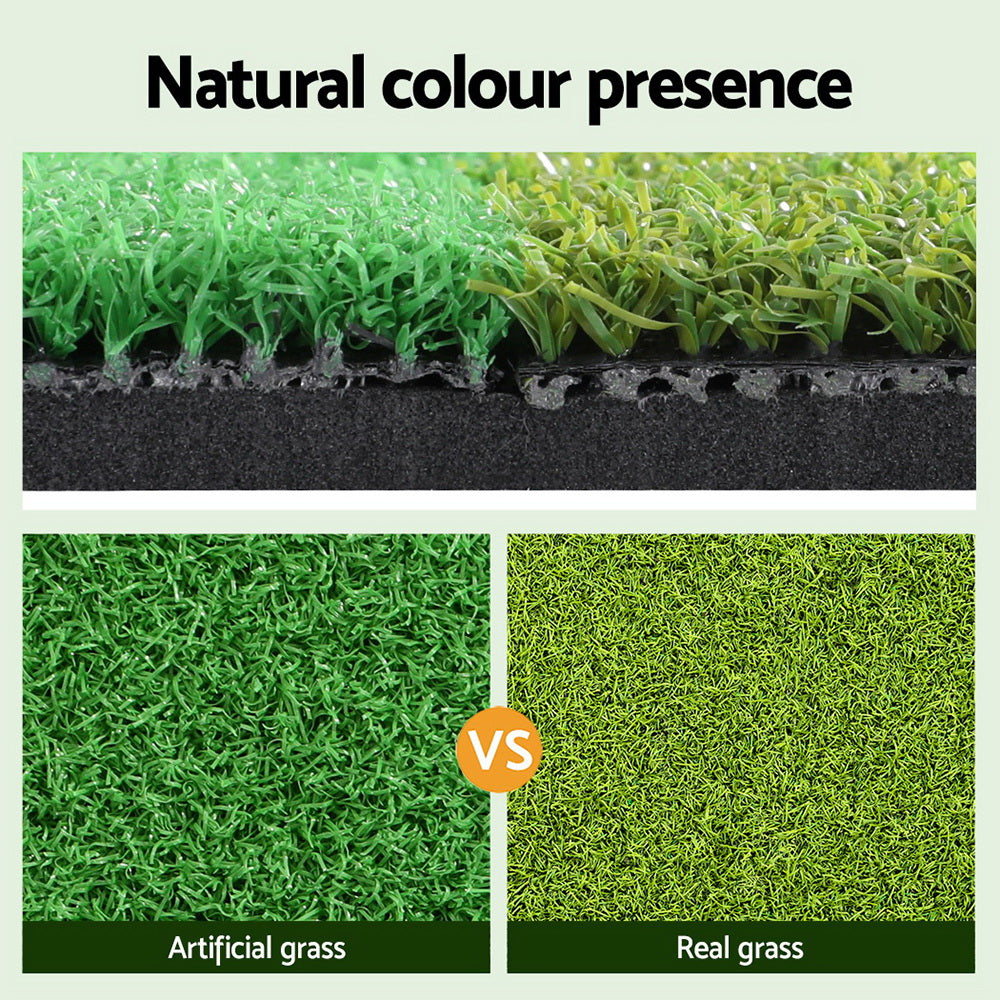 Everfit Golf Hitting Mat Portable Driving Range Practice Training Aid 3 in 1-Sports & Fitness > Golf > Golf Training Aids-PEROZ Accessories