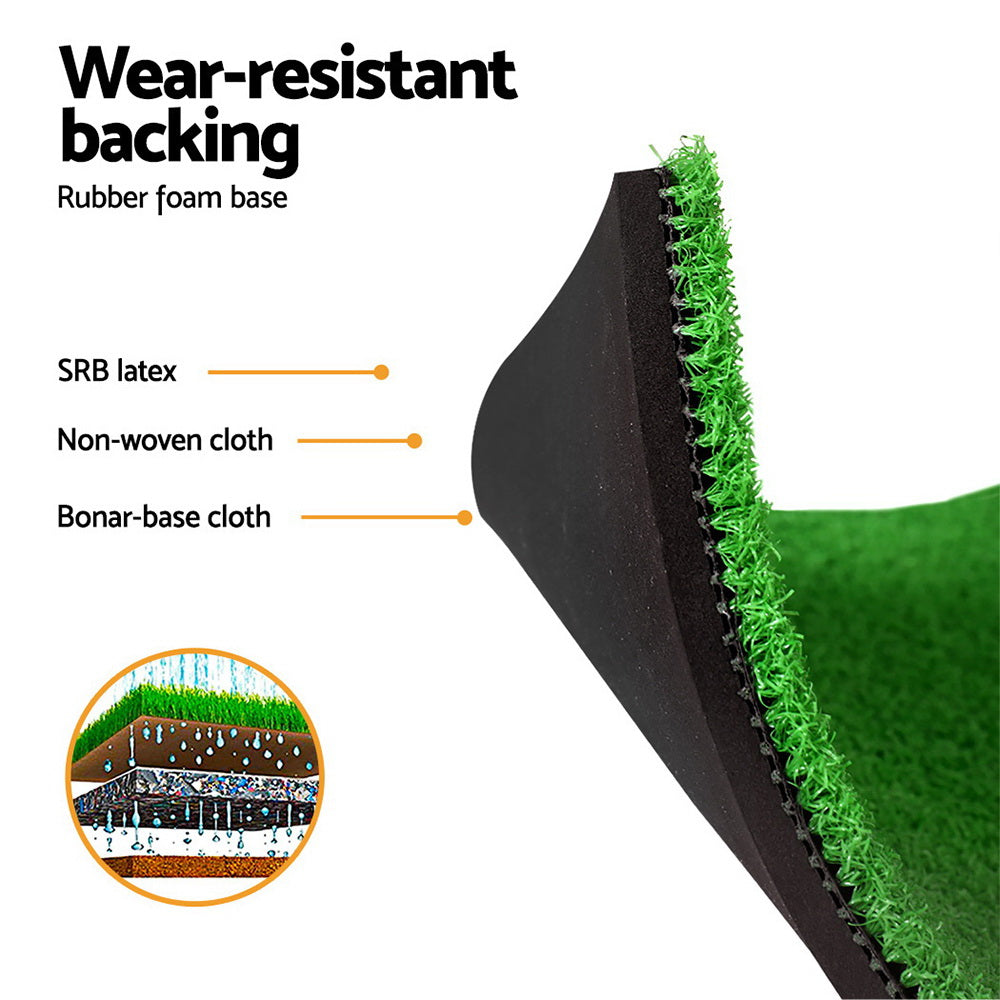 Everfit Golf Hitting Mat Portable Driving Range Practice Training Aid 3 in 1-Sports & Fitness > Golf > Golf Training Aids-PEROZ Accessories