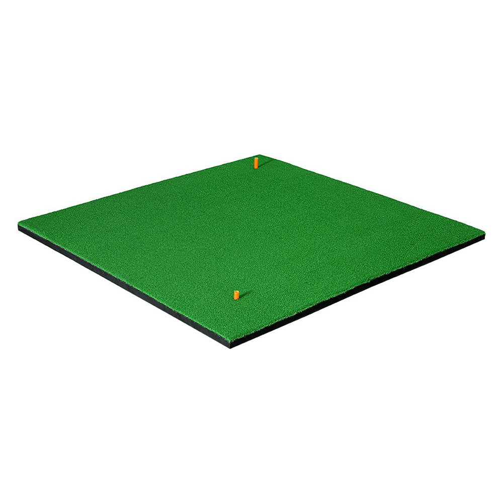 Everfit Golf Hitting Mat Portable Driving Range Practice Training Aid 150x150cm-Sports & Fitness > Golf > Golf Training Aids-PEROZ Accessories