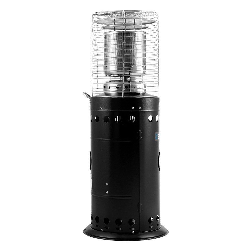 Devanti Outdoor Gas Patio Heater Black-Heaters-PEROZ Accessories