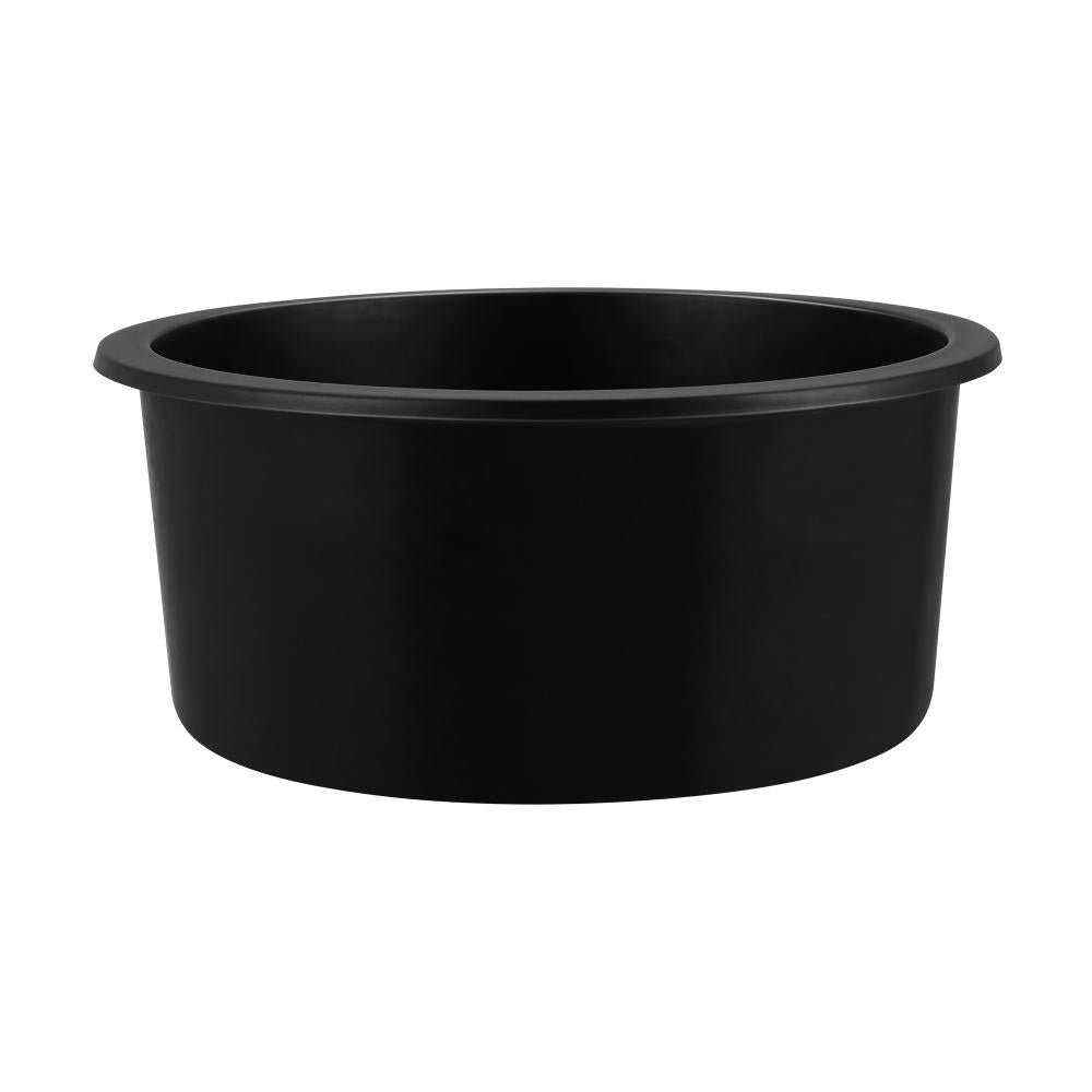 Welba Kitchen Sink Basin Stone Sink Bathroom Laundry Single Bowl 430mmx430mm-Kitchen Sinks-PEROZ Accessories