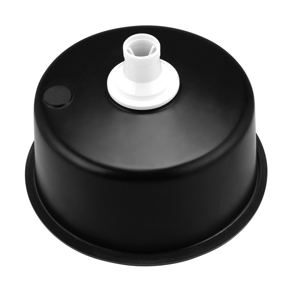 Welba Kitchen Sink Basin Stone Sink Bathroom Laundry Single Bowl 430mmx430mm-Kitchen Sinks-PEROZ Accessories