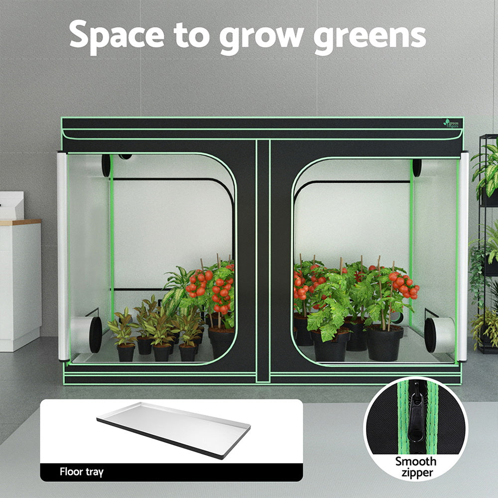Greenfingers Grow Tent Kits 300x150x200cm Hydroponics Indoor Plant Grow System-Home & Garden > Greenhouses > Greenhouses & Accessories-PEROZ Accessories