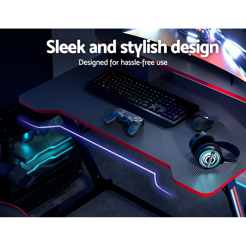 Artiss Gaming Desk Computer Desks 100CM-Furniture > Office-PEROZ Accessories
