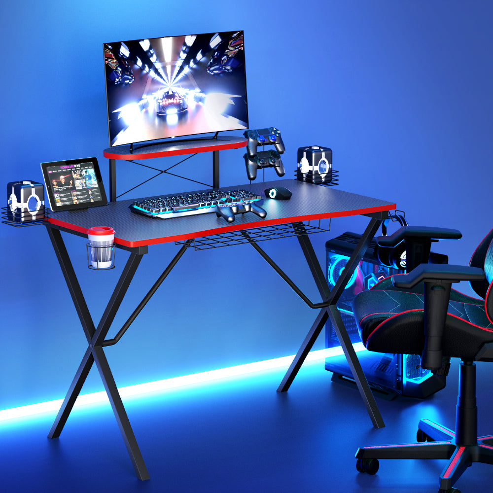 Artiss Gaming Desk Computer Desks 105CM-Furniture > Office-PEROZ Accessories