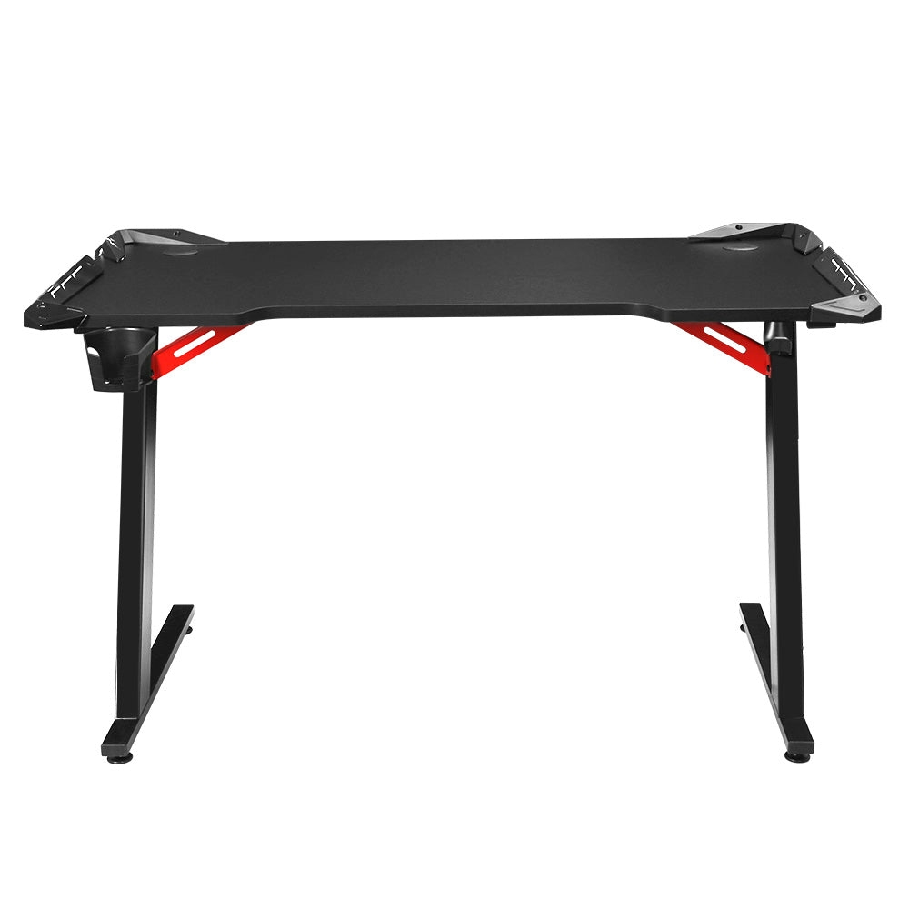 Artiss Gaming Desk Computer Desks LED Light 120CM-Furniture > Office-PEROZ Accessories