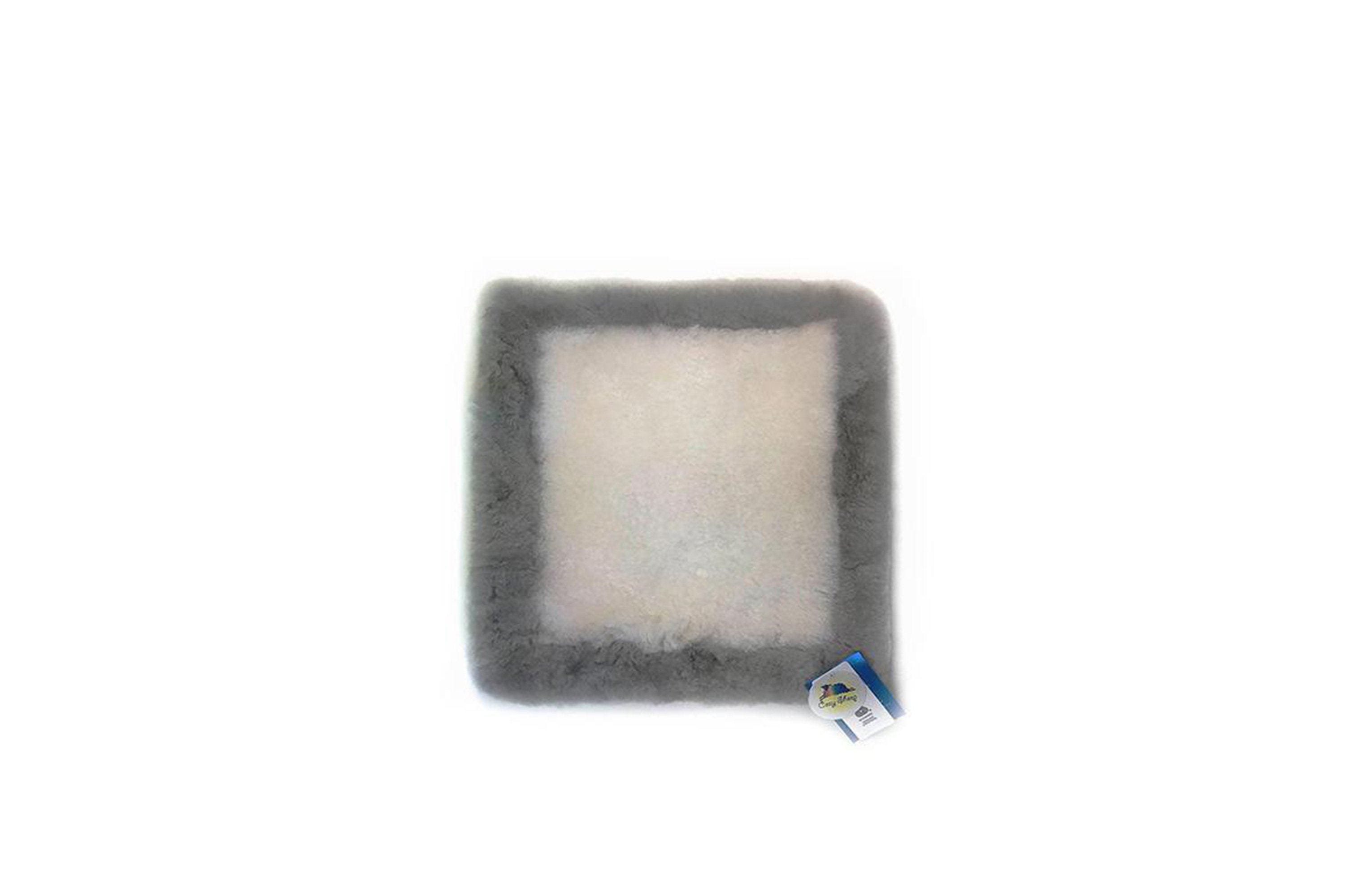Genuine Australian Sheepskin Soft Border Cushion-PEROZ Accessories