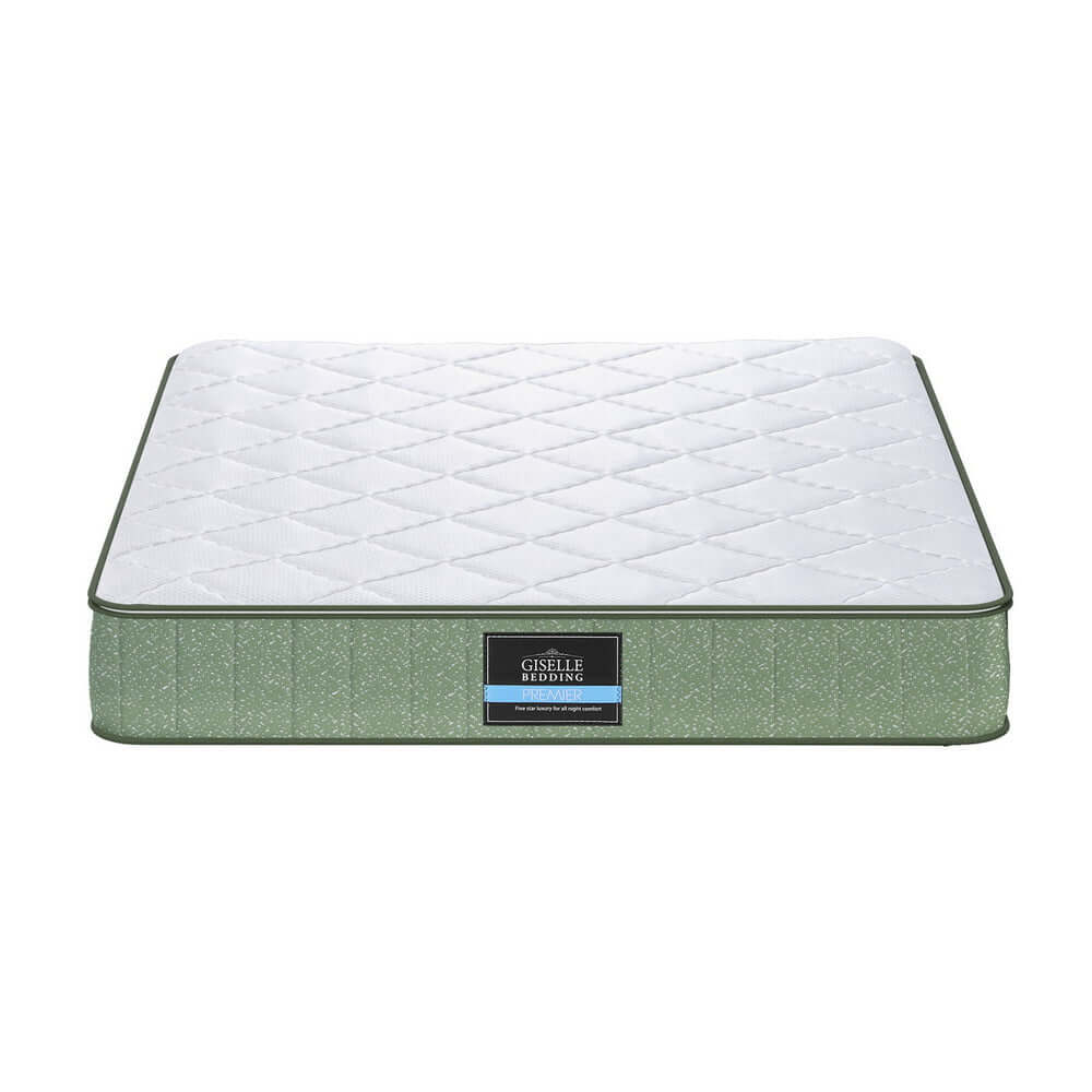 Giselle 25cm Memory Foam Mattress Dual Layer Zipper Cover Cool Charcoal Foam Mattresses Double-Furniture > Mattresses > Double Mattress-PEROZ Accessories