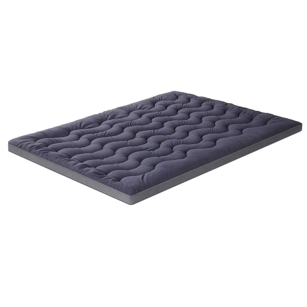 Giselle 5cm Mattress Topper Pillowtop toppers Bamboo Charcoal King-Furniture > Mattresses > Mattress Toppers-PEROZ Accessories