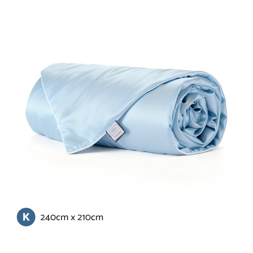 Giselle Tencel Quilt 200GSM Summer Quilts Comforter Doona Light Weight Soft Throw Blanket King-Home & Garden > Bedding > Quilts & Duvets-PEROZ Accessories