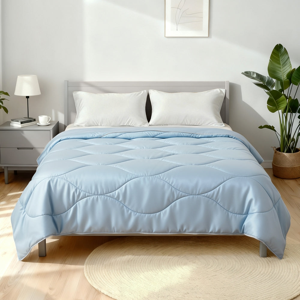 Giselle Tencel Quilt 200GSM Summer Quilts Comforter Doona Light Weight Soft Throw Blanket King-Home & Garden > Bedding > Quilts & Duvets-PEROZ Accessories