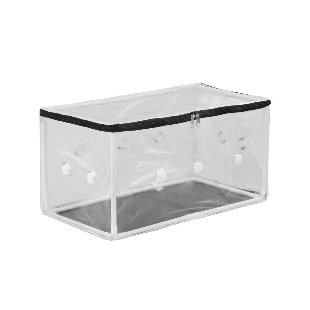 Green Fingers Mini Greenhouse 50x25x25cm PVC Cover for Mushrooms Succulents-Home & Garden > Greenhouses > Greenhouses & Accessories-PEROZ Accessories