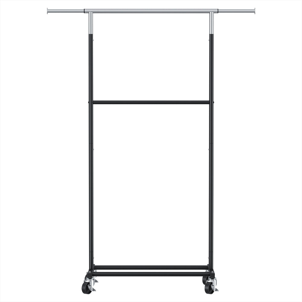 Artiss Clothes Rack Double Rod Airer Rail Coat Stand Adjustable Hanger-Furniture > Living Room > Coat Racks-PEROZ Accessories