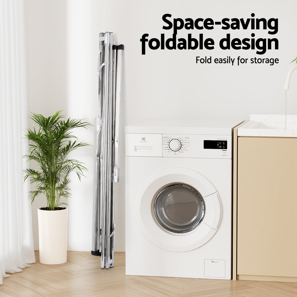 Artiss Clothes Rack Adjustable Foldable Steel-Furniture > Living Room > Coat Racks-PEROZ Accessories