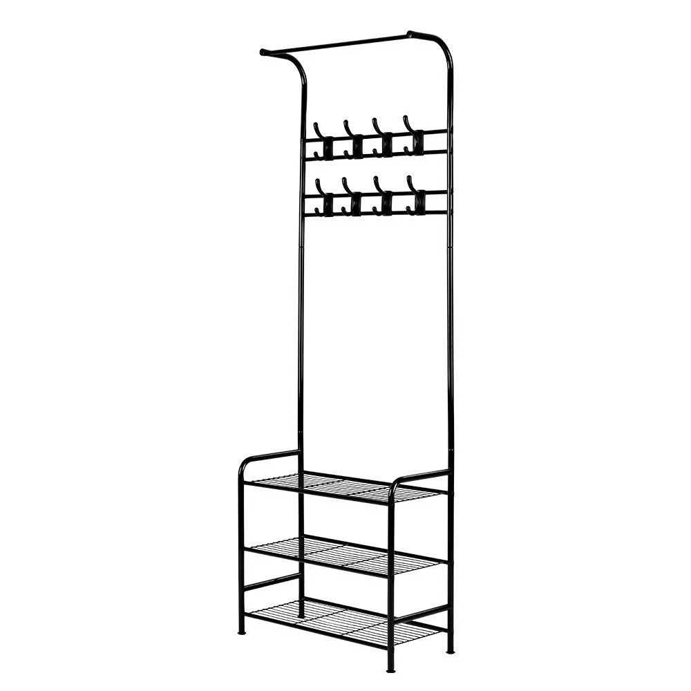 Artiss Clothes Rack Coat Stand 179cm Hanger Rail Closet-Coat Racks-PEROZ Accessories