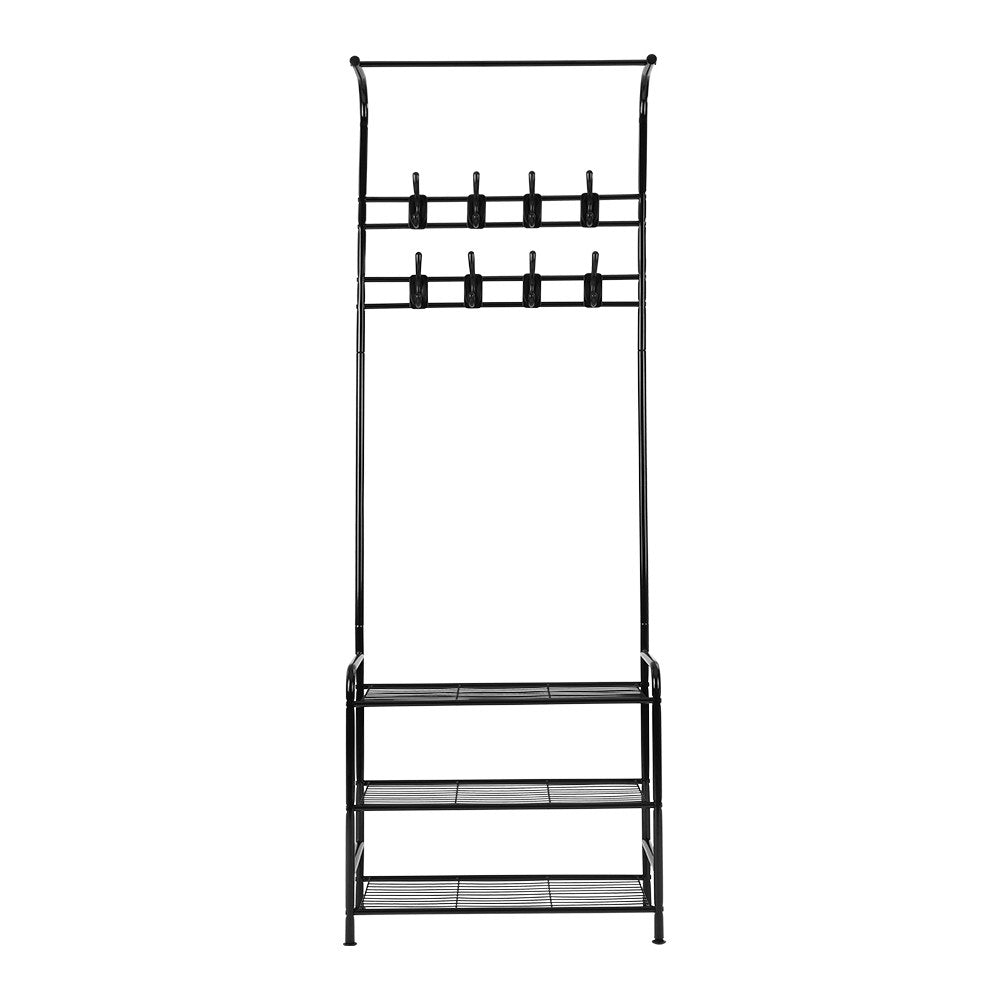 Artiss Clothes Rack Coat Stand 179cm Hanger Rail Closet-Coat Racks-PEROZ Accessories