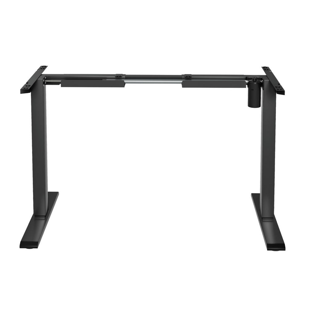 Artiss Electric Standing Desk Frame Only Height Adjustable 70KG Load Black-Office Desks-PEROZ Accessories