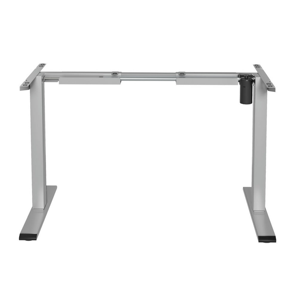 Artiss Electric Standing Desk Frame Only Height Adjustable 70KG Load Grey-Office Desks-PEROZ Accessories