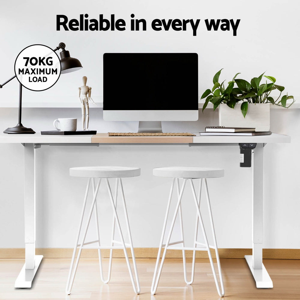 Artiss Electric Standing Desk Sit Stand Desks 140CM-Furniture > Office-PEROZ Accessories