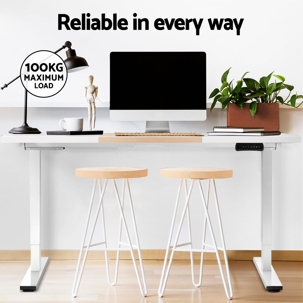 Artiss Standing Desk Motorised Dual Motor 120CM-Furniture > Office-PEROZ Accessories