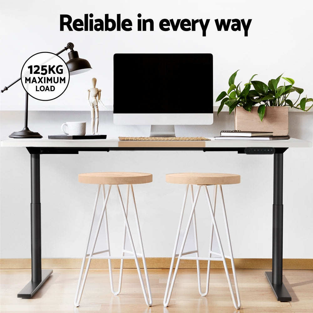 Artiss Standing Desk Motorised Electric Dual Motor 140CM-Furniture > Office-PEROZ Accessories