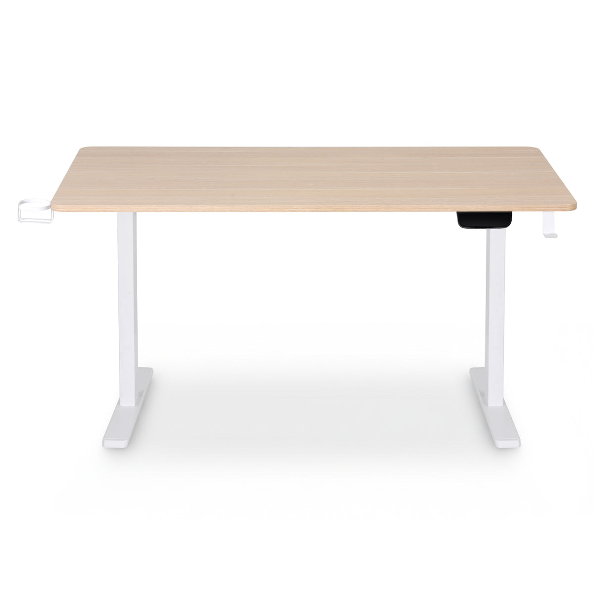 Artiss Standing Desk Sit Stand Touch Control Electric Oak 140CM-Furniture > Office > Desks-PEROZ Accessories