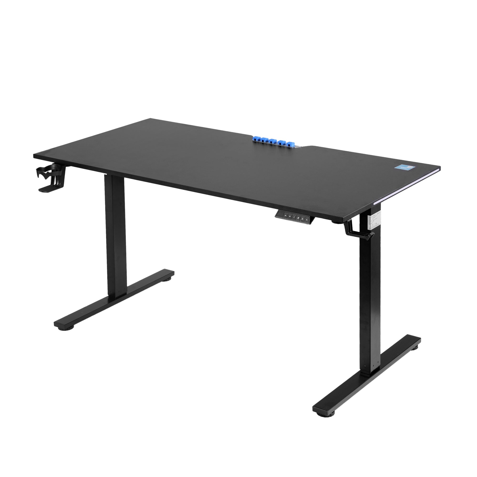 Artiss Electric Standing Desk Height Adjustable Gaming Desk Home Office 140cm-Furniture > Office > Desks-PEROZ Accessories