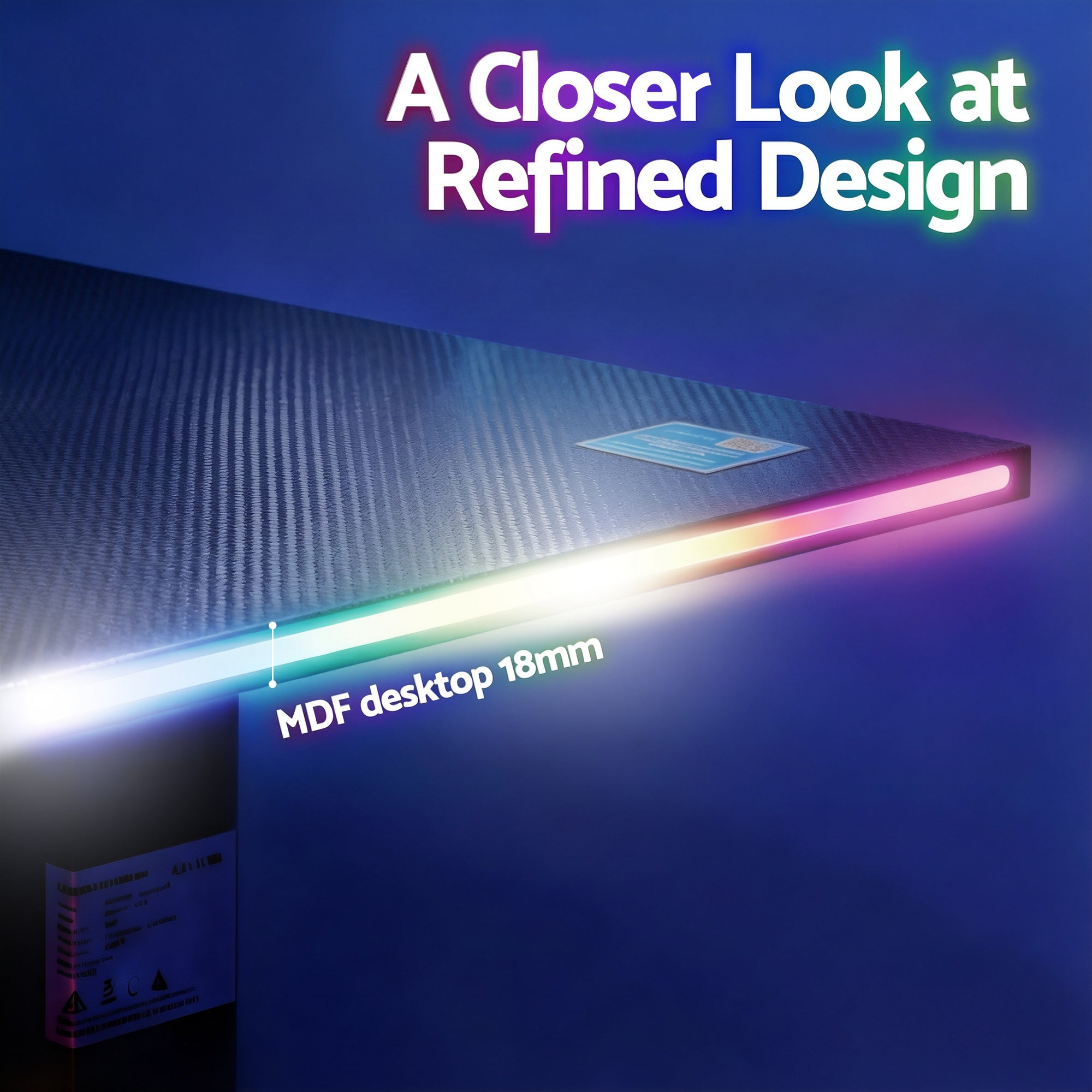 Artiss Electric Standing Desk Height Adjustable Gaming Desk Home Office 140cm-Furniture > Office > Desks-PEROZ Accessories