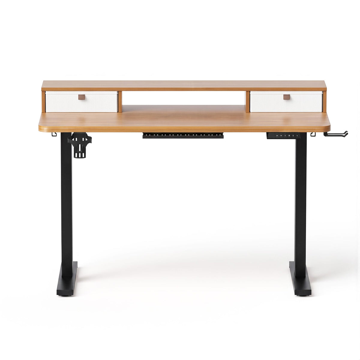 Artiss Electric Standing Desk Height Adjustable Home Office 120cm Oak