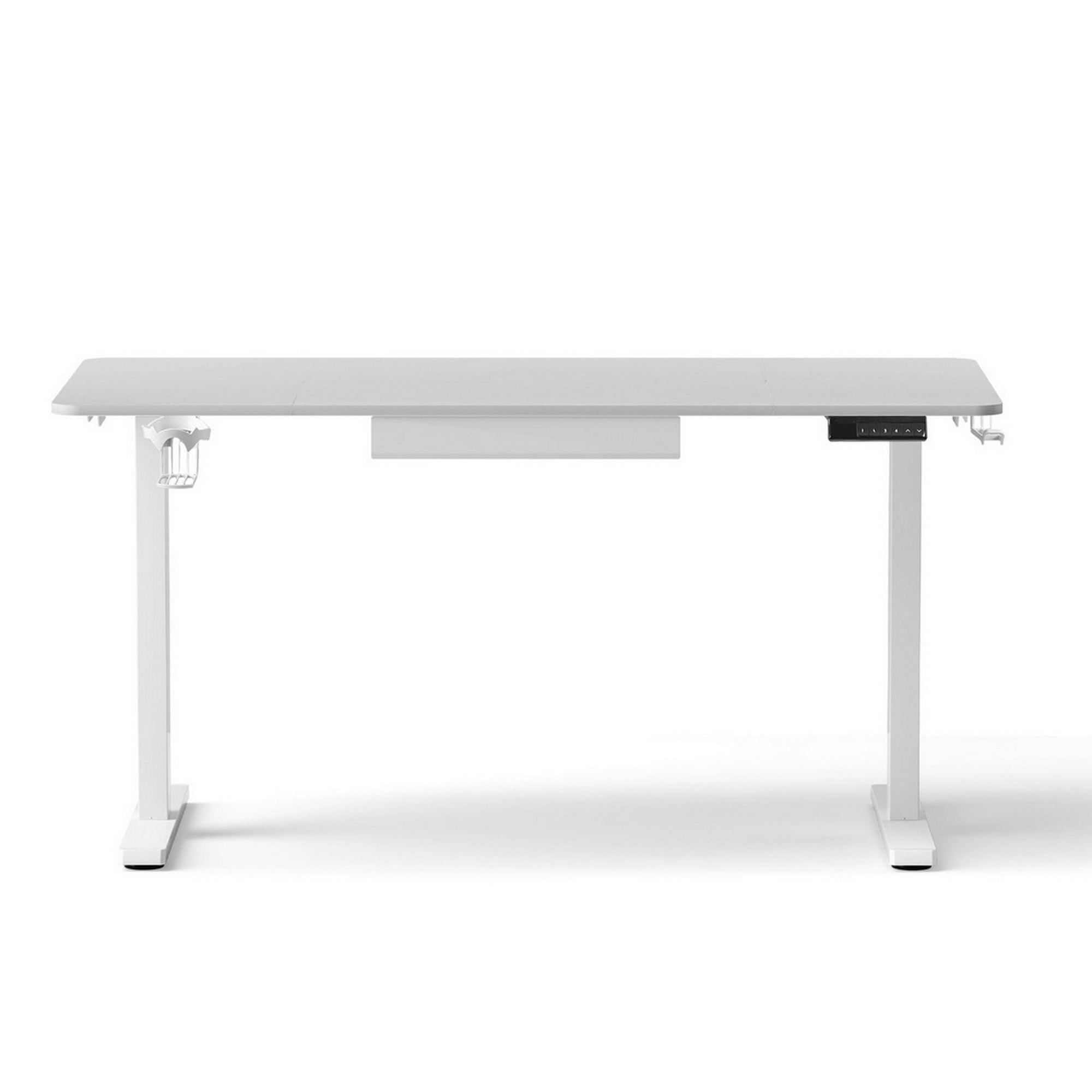 Artiss Electric Standing Desk 140cm Adjustable Height Motorised Home Office Desk Drawer-Furniture > Office > Desks-PEROZ Accessories