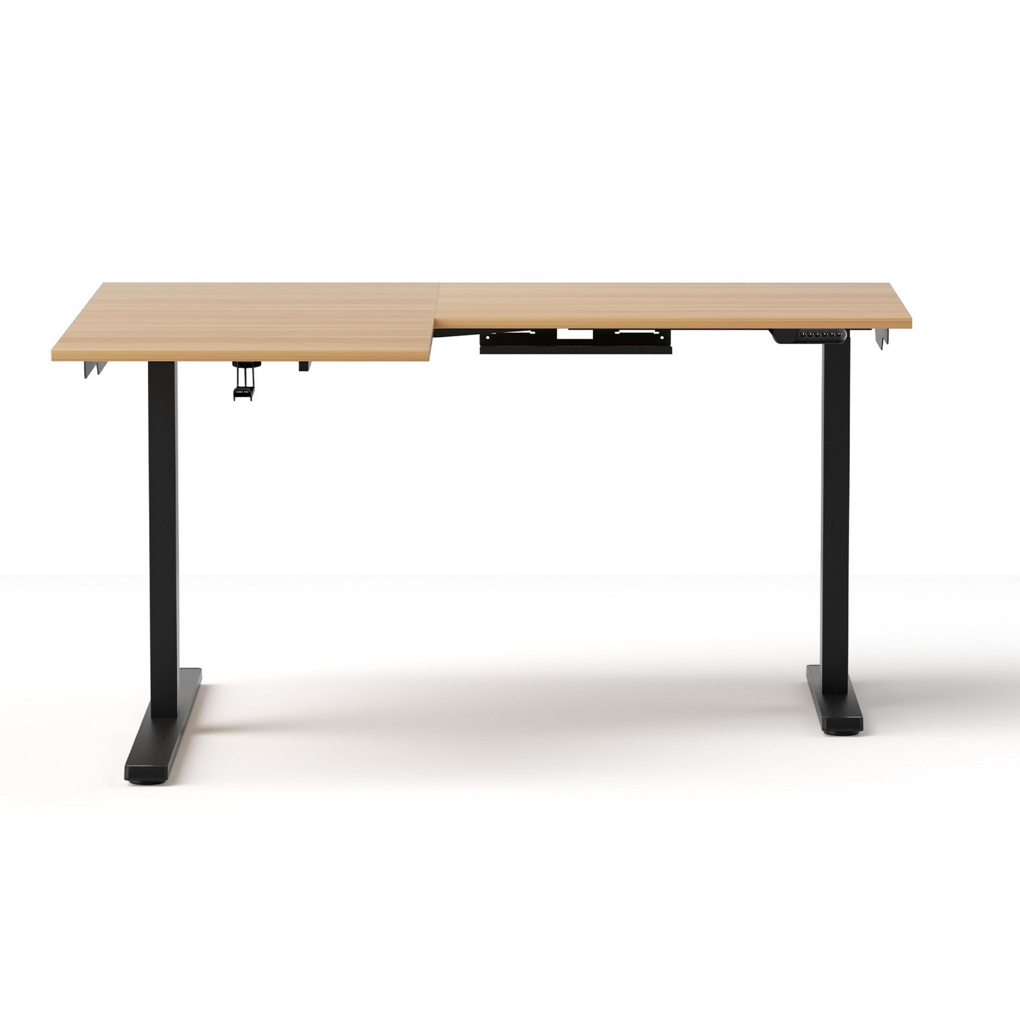 Artiss L-Shape Electric Standing Desk Sit Stand Up Height Adjustable Motorised-Furniture > Office > Desks-PEROZ Accessories
