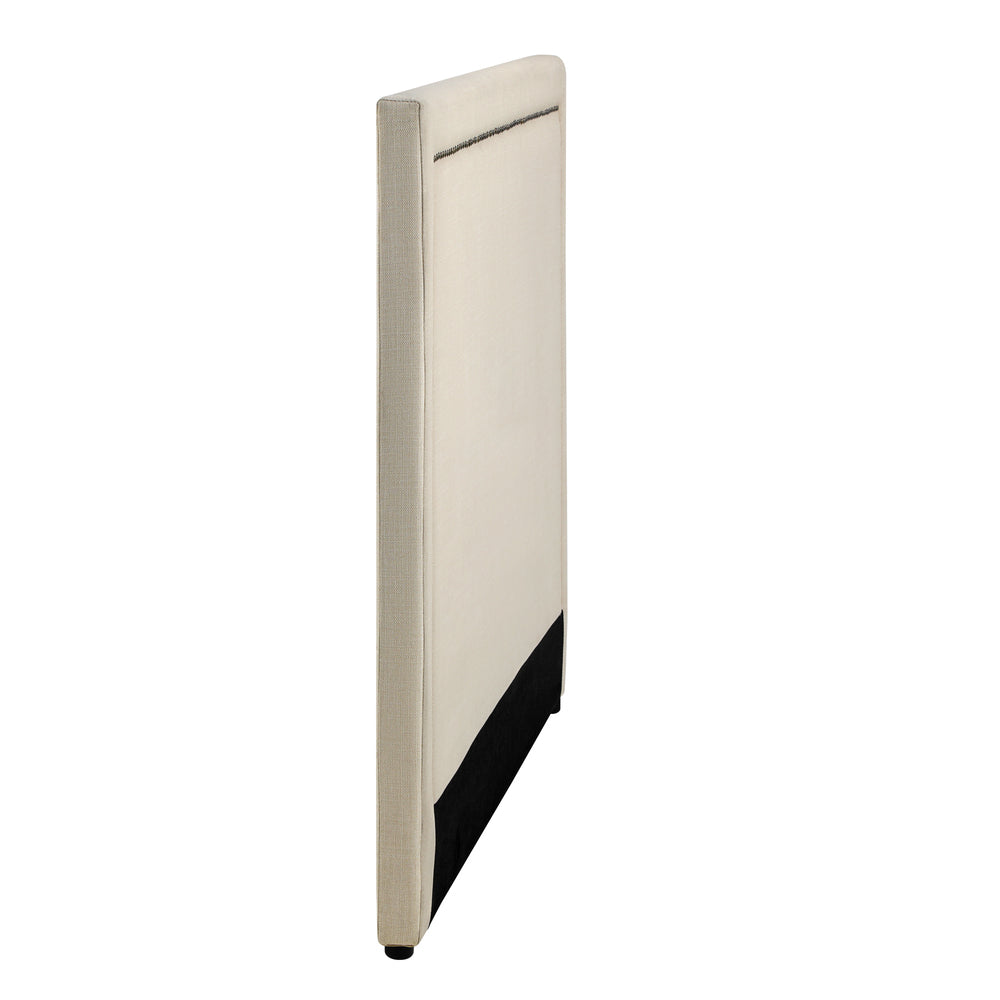 Oikiture Single Bed Headboard Bedhead Beige-Headboards-PEROZ Accessories