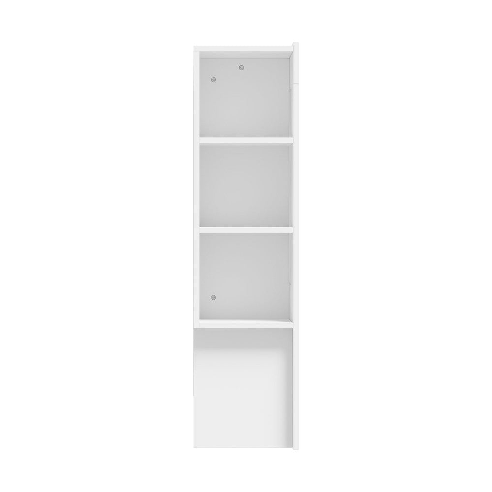 Oikiture Bed Head with Shelves King Size White-Headboard-PEROZ Accessories
