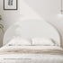 Oikiture Bed Head Double Size Headboard Boucle White-Headboards-PEROZ Accessories