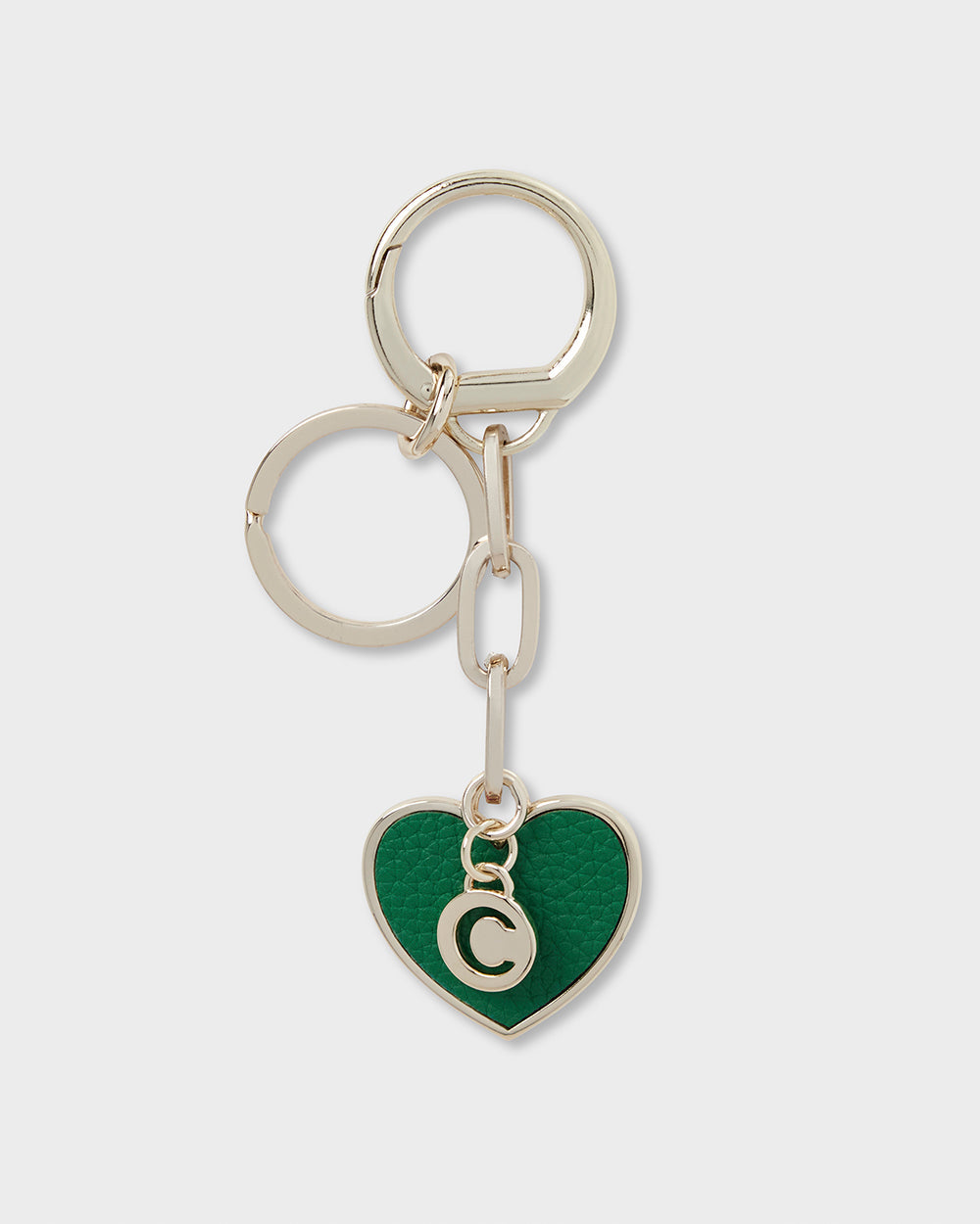 Heart Keychain With Personalisation Charm-Accessories-PEROZ Accessories