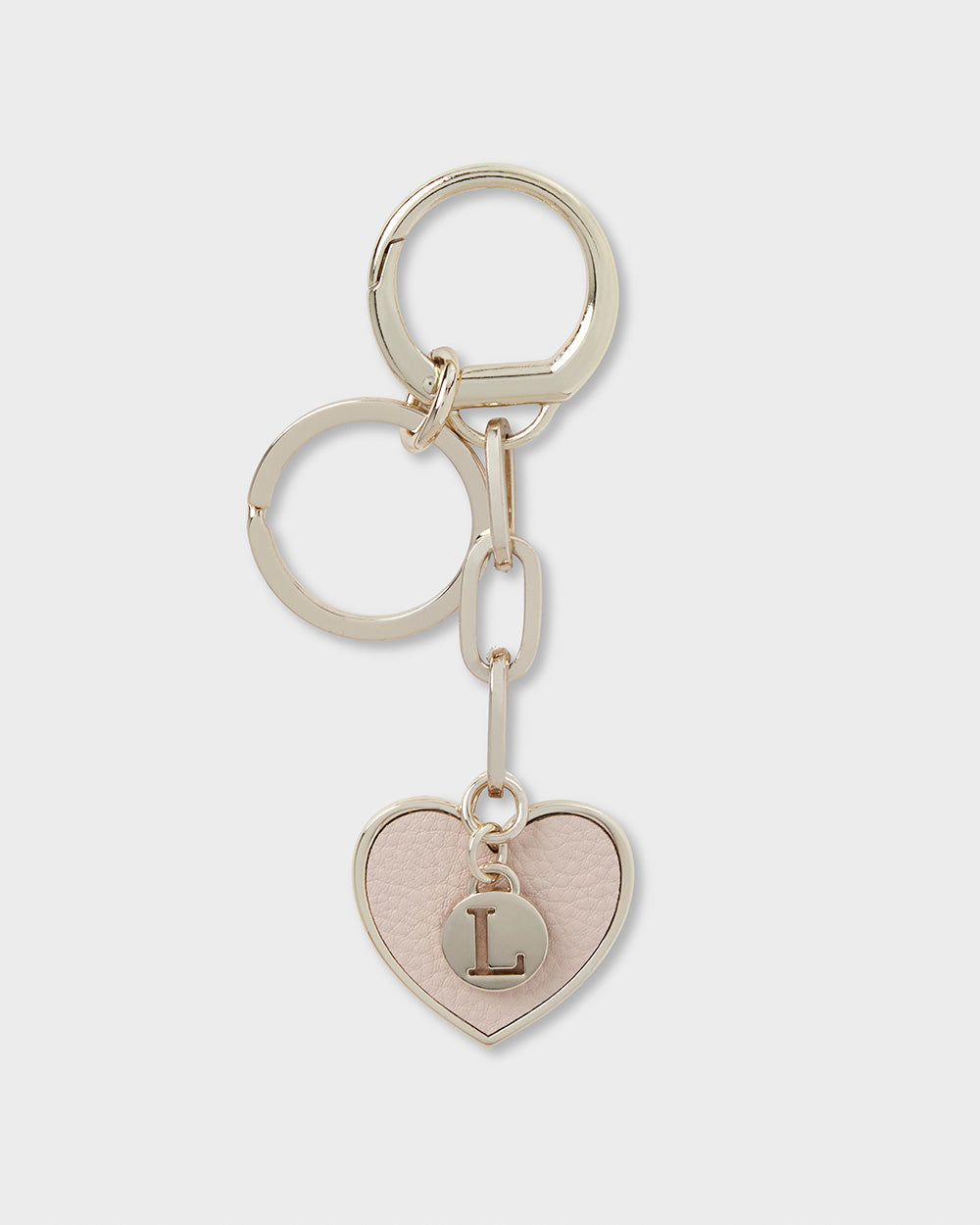 Heart Keychain With Personalisation Charm-Accessories-PEROZ Accessories
