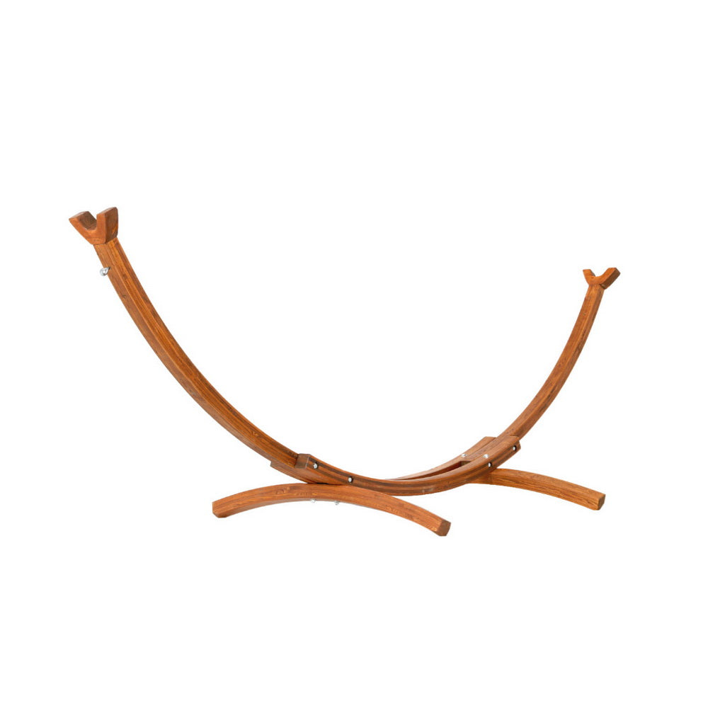 Gardeon Hammock Bed Stand Larch Wood 315cm Length-Home & Garden > Hammocks > Hammocks & Accessories-PEROZ Accessories