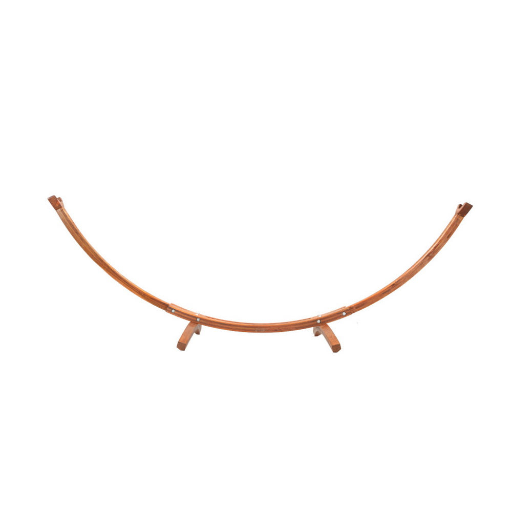 Gardeon Hammock Bed Stand Larch Wood 315cm Length-Home & Garden > Hammocks > Hammocks & Accessories-PEROZ Accessories