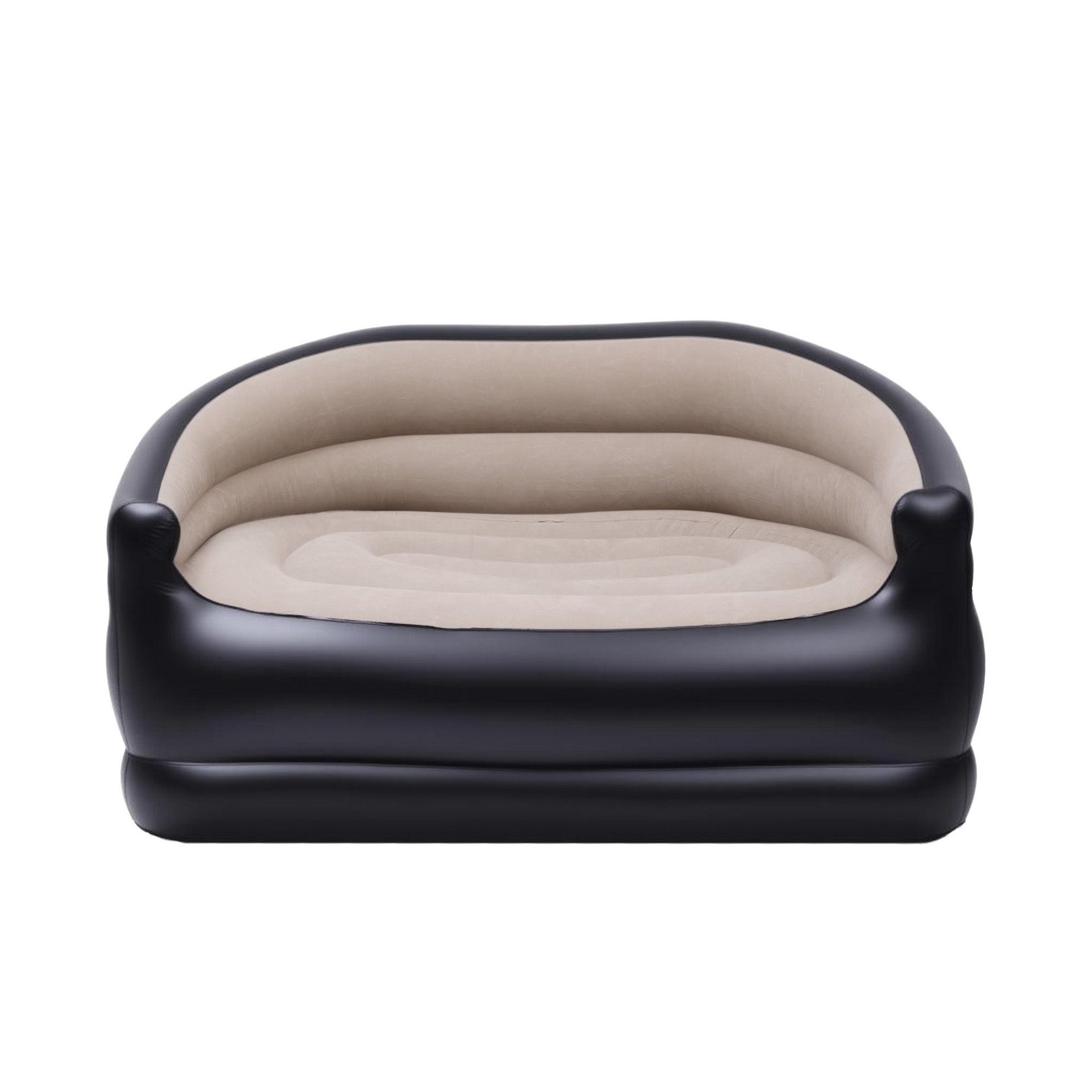Gardeon Outdoor Air Sofa Inflatable Couch Two-Seater Lounge Chair with Pump Blow Up Couches for Camping-Furniture > Outdoor > Outdoor Sofas & Lounge Sets-PEROZ Accessories