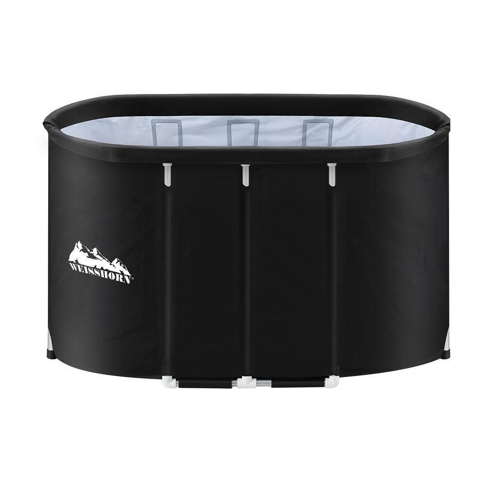 Portable Ice Bath Tub 120x70X70CM Inflatable Cold Water Folding Bathtub Spa Massage-Furniture > Bathroom > Bathtubs-PEROZ Accessories