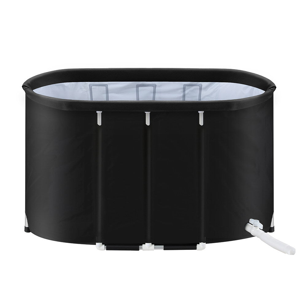 Portable Ice Bath Tub 120x70X70CM Inflatable Cold Water Folding Bathtub Spa Massage-Furniture > Bathroom > Bathtubs-PEROZ Accessories