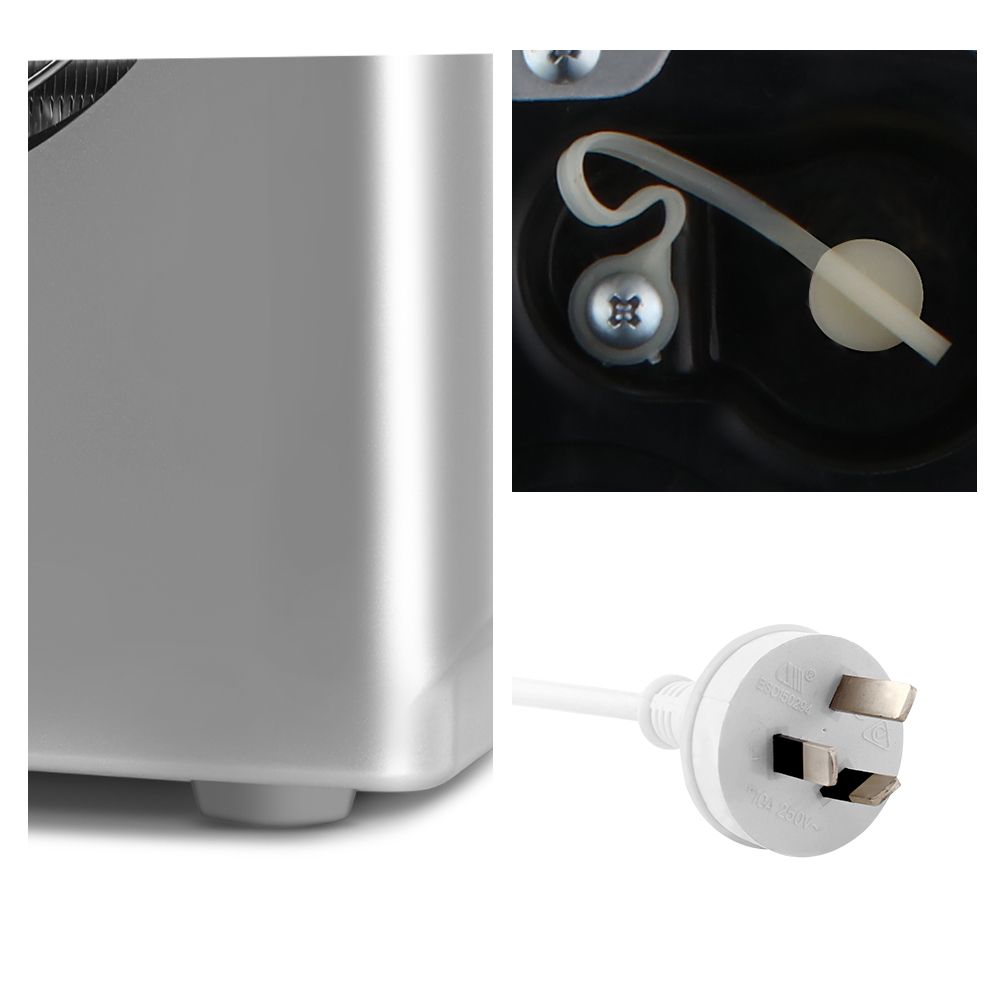 Devanti 12kg Ice Maker Machine Silver-Ice Makers-PEROZ Accessories