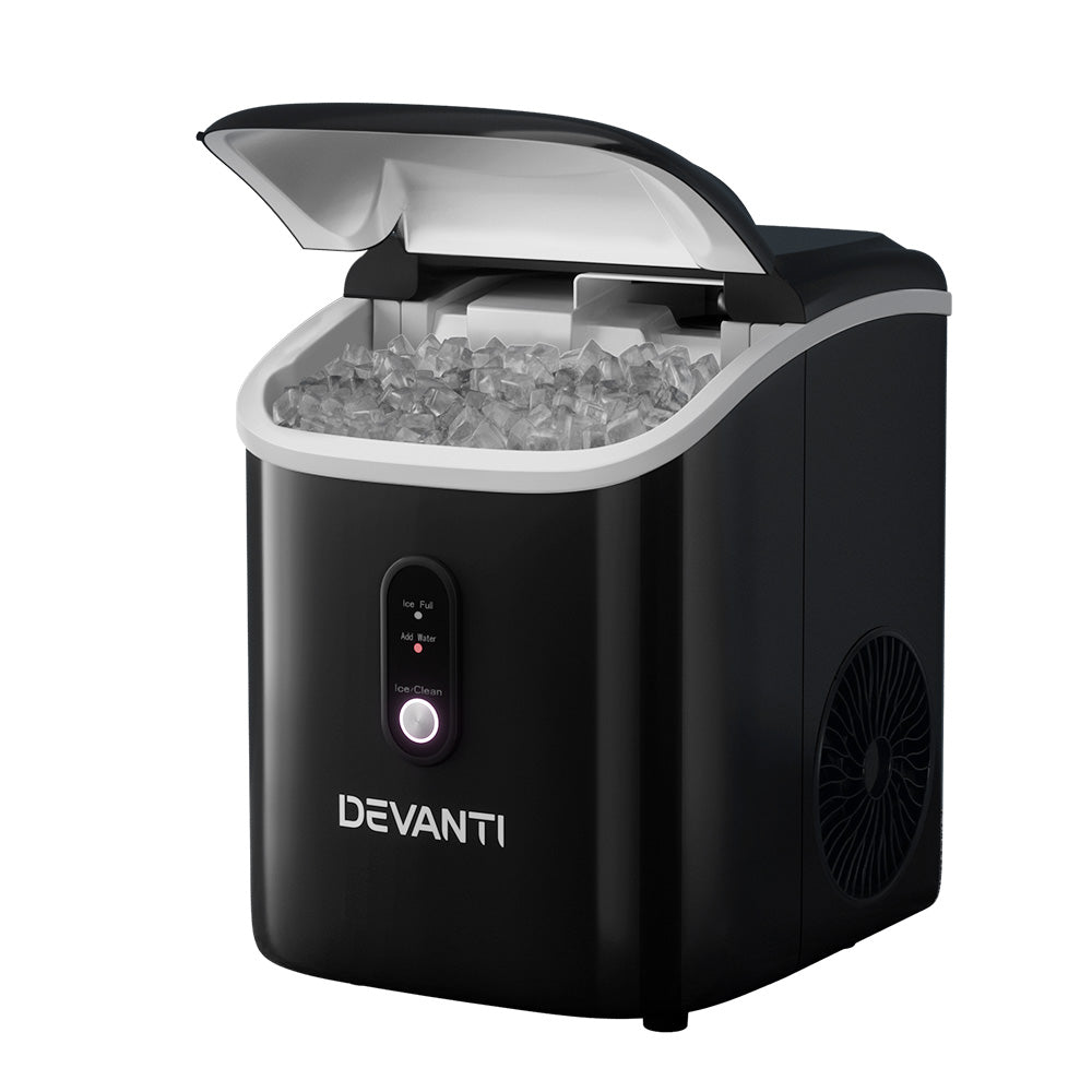 Devanti 15kg Nugget Ice Maker Machine-Appliances > Kitchen Appliances-PEROZ Accessories